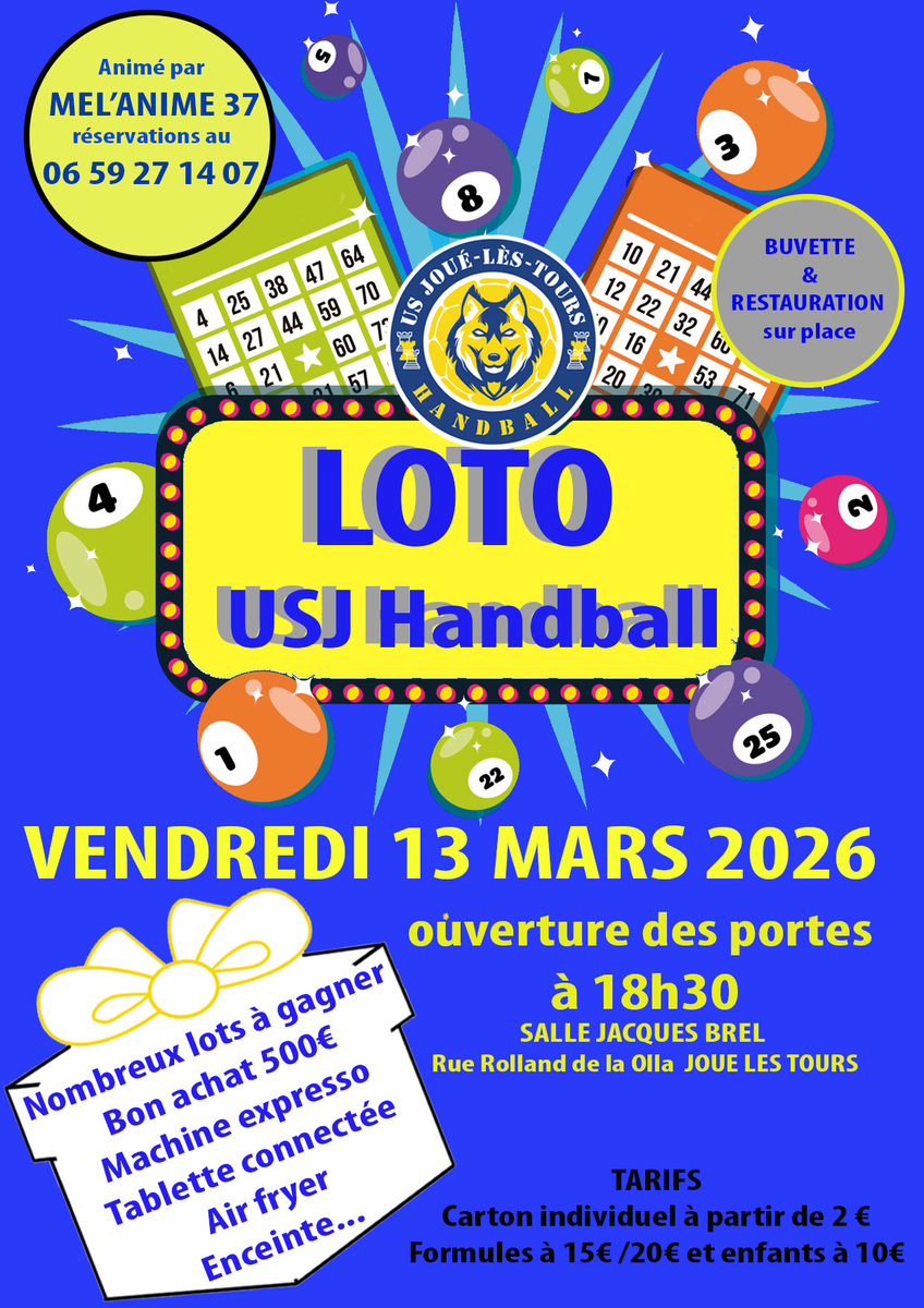 LOTO USJ HANDBALL 2026 🍀