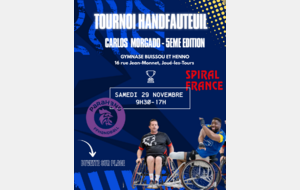 ♿🤾‍♂️ Tournoi National de Hand Fauteuil à Joué-lès-Tours !