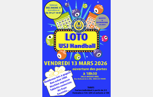 LOTO USJ HANDBALL 2026 🍀