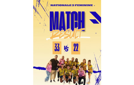Victoire de notre N3 féminine face à @asptthandballchateauroux 💪🏻