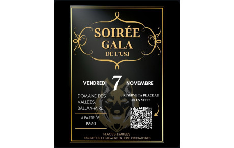 🎉 Soirée de GALA USJ Handball 2025 💛💙