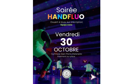 🟢🟡🟣 Soirée HANDFLUO : le handball passe en mode fluo !
